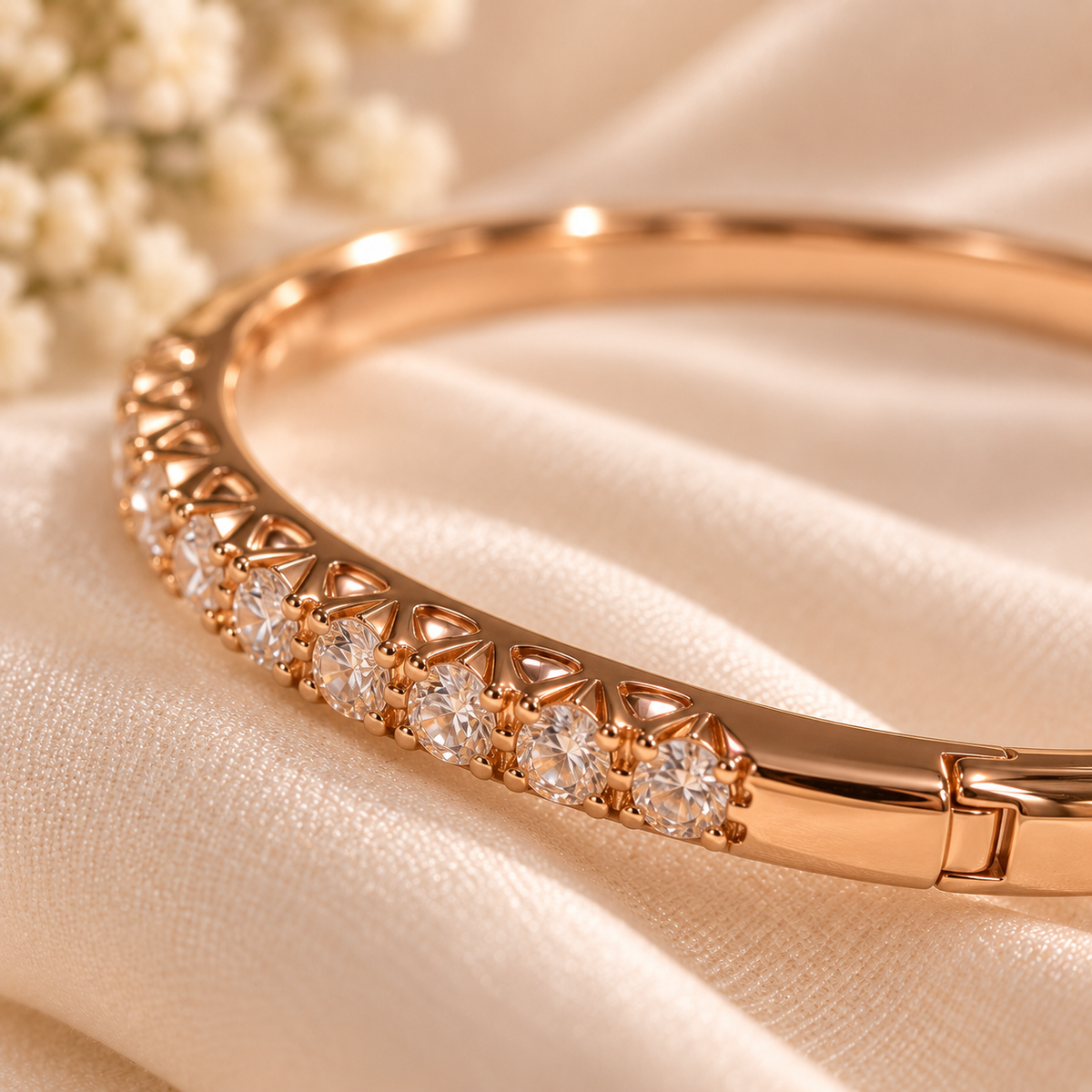 Crystal Vine Link Bangle