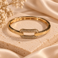 Crystal Link Statement Bangle