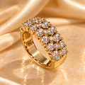 Golden Luxe Pavé Ring